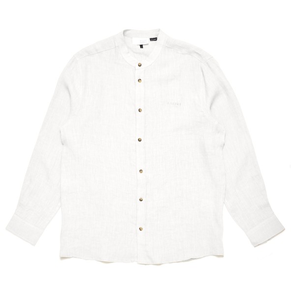 Mazine - Stand Collar Linen Shirt - Hemd Gr M weiß Mazine - Stand Collar Linen Shirt - Hemd Gr M weiß von Mazine