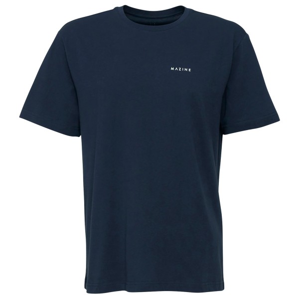 Mazine - Stundon Printed T - T-Shirt Gr XXL blau von Mazine