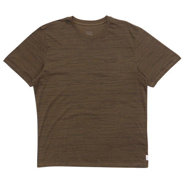 Mazine - Wobbly Striped T - T-Shirt Gr M braun Mazine - Wobbly Striped T - T-Shirt Gr M braun von Mazine
