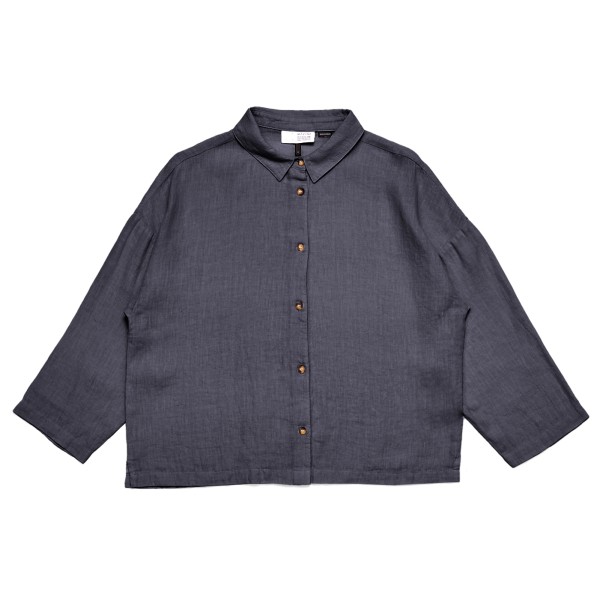 Mazine - Women's 3/4 Sleeve Linen Shirt - Bluse Gr L blau Mazine - Women's 3/4 Sleeve Linen Shirt - Bluse Gr L blau von Mazine
