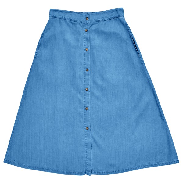 Mazine - Women's Denim Midi Skirt - Rock Gr S blau Mazine - Women's Denim Midi Skirt - Rock Gr S blau von Mazine