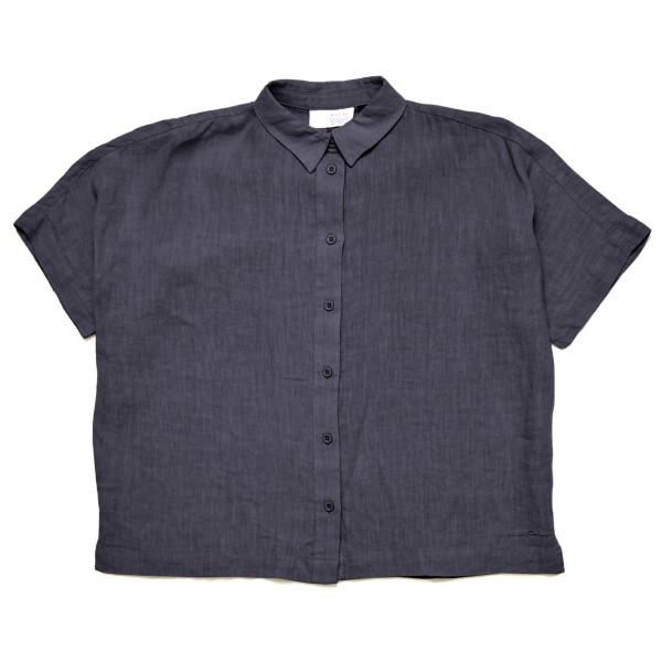 Mazine - Women's Short Sleeve Linen Shirt - Bluse Gr XS blau/grau Mazine - Women's Short Sleeve Linen Shirt - Bluse Gr XS blau/grau von Mazine