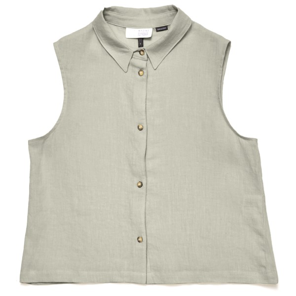 Mazine - Women's Sleeveless Linen Blouse - Bluse Gr M beige Mazine - Women's Sleeveless Linen Blouse - Bluse Gr M beige von Mazine