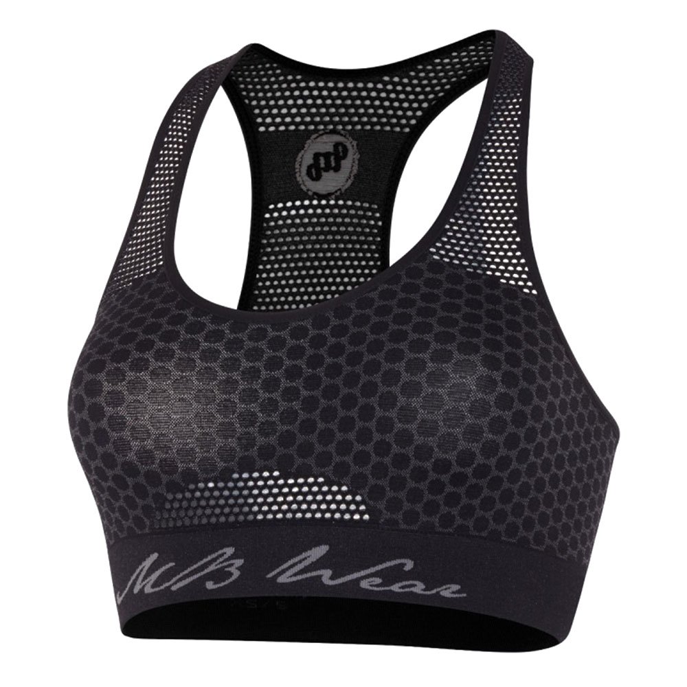 Mb Wear Top Sports Bra Schwarz XS-S Frau von Mb Wear