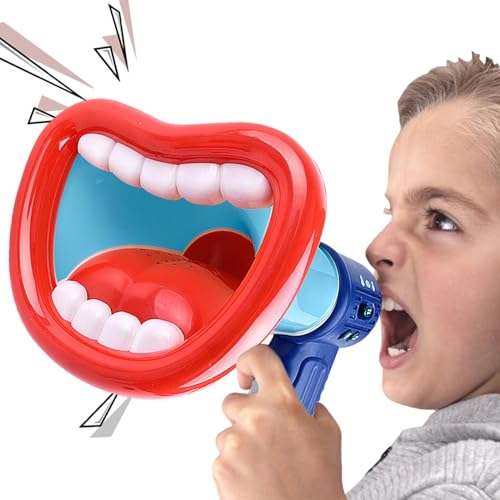 Megaphon-Lautsprecher, Bullhorn-Lautsprecher | Tragbares Mini-Megaphon-Bullhorn,Handmikrofon-Spielzeug, Megafon-Lautsprecher für, Mädchen, Kinder, Kleinkinder für zu Hause von Mbiyhgta