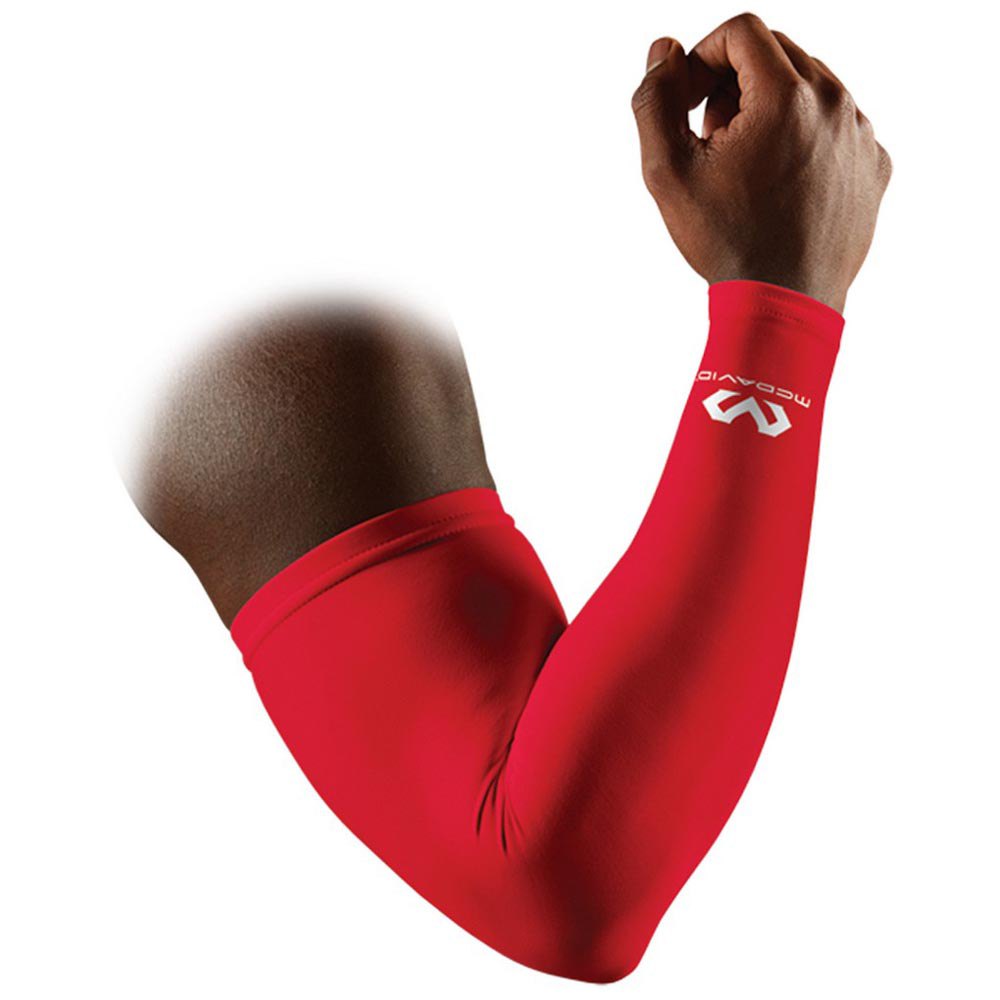 Mc David Compression 2 Units Arm Warmers Rot S-M Mann von Mc David