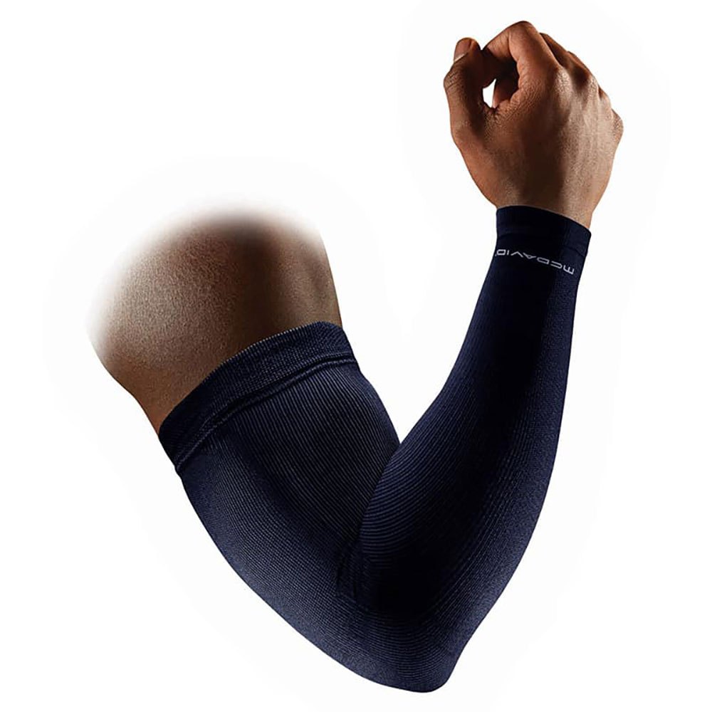 Mc David Elite Compression Arm Warmers Blau XL Mann von Mc David