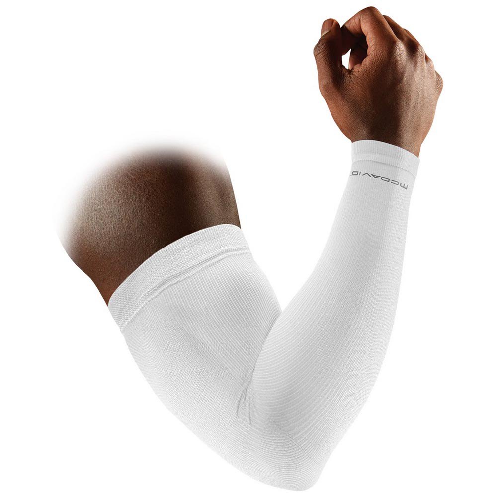 Mc David Elite Compression Arm Warmers Weiß XL Mann von Mc David