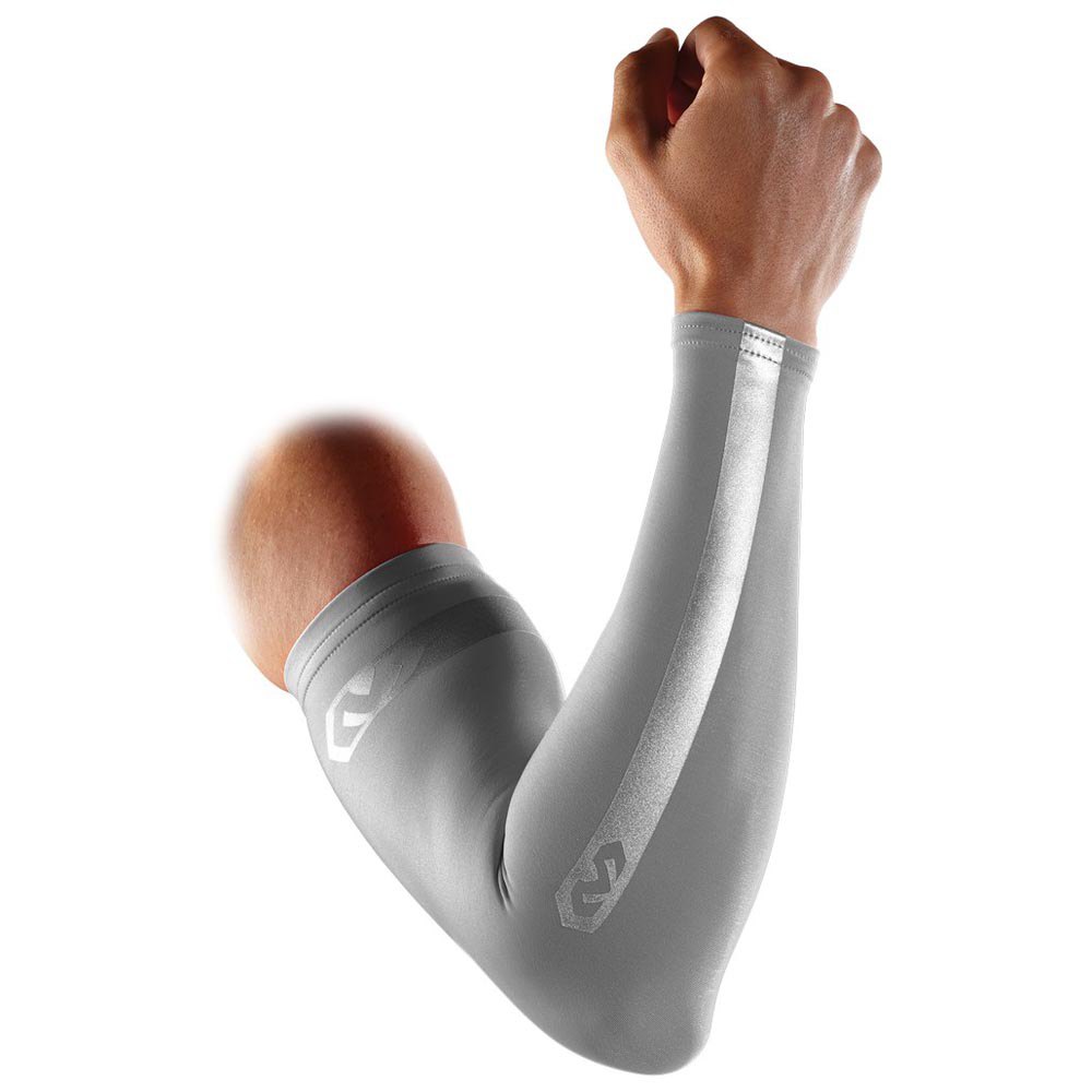 Mc David Reflective Arm Warmers Silber S Mann von Mc David