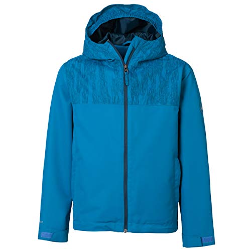 McKINLEY Kinder Alexander II Jacke, AOP/Blue Aqua, 128 von Mc Kinley