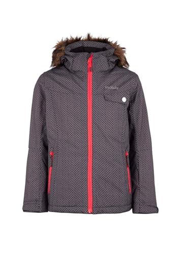 McKINLEY Kinder Elisabeth Jacke, AOP/Grey/Black Night, 140 von Mc Kinley