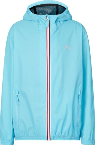 McKINLEY Kinder Kereol II Regenjacken, Turquoise, 98 von Mc Kinley