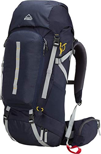 McKINLEY Trek-Rucksack Yukon 55 + 10 Iv Uni, Navy/Grau/Olive von Mc Kinley