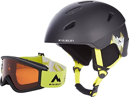 McKINLEY Unisex Jugend Pulse Hs-016 Skihelm, Black/Yellow, S McKINLEY Unisex Jugend Pulse Hs-016 Skihelm, Black/Yellow, S von Mc Kinley