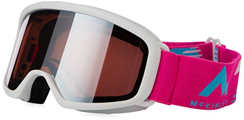 McKinley Kinder Pulse S Plus Ski-Brille, White/Pink/Blue, 2 von Mc Kinley