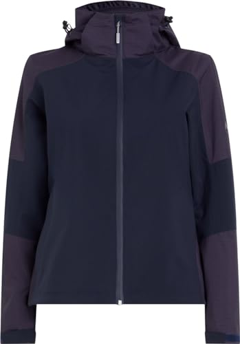 McKinley Larra Damen Softshelljacken, Aop/Navy, 42 von Mc Kinley