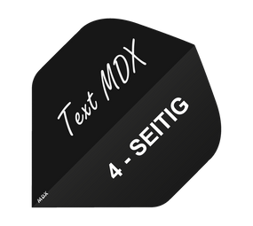 4-Seitig Bedruckte Flights - Wunschtext - MDX 4-Seitig Bedruckte Flights - Wunschtext - MDX von McDart