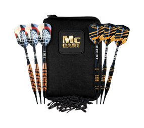 McDart Tasche mit 6 Softdarts und Zubehör von McDart