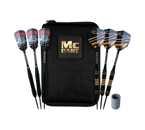 McDart Tasche mit 6 Steeldarts und Zubehör McDart Tasche mit 6 Steeldarts und Zubehör von McDart