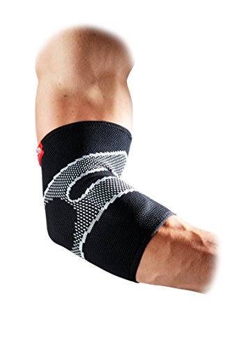 McDavid Mc David Unisex – Erwachsene Ellbogenbandage-5130 Ellbogenbandage, Schwarz, L von McDavid