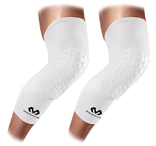 McDavid - 6446R - Kompressionsmanschette für das Knie - Hexpad - Unisex Erwachsene – Knieschoner-Manschette - Verhindert Stoßverletzungen - Sehr elastisch - Basketball-Kniehülse von McDavid