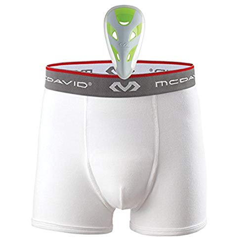 McDavid Boxershorts mit FlexCup, Peewee Large, Weiß McDavid Boxershorts mit FlexCup, Peewee Large, Weiß von McDavid