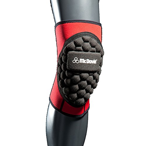 McDavid Handball Knieschützer 670 PRO, red, XXL McDavid Handball Knieschützer 670 PRO, red, XXL von McDavid