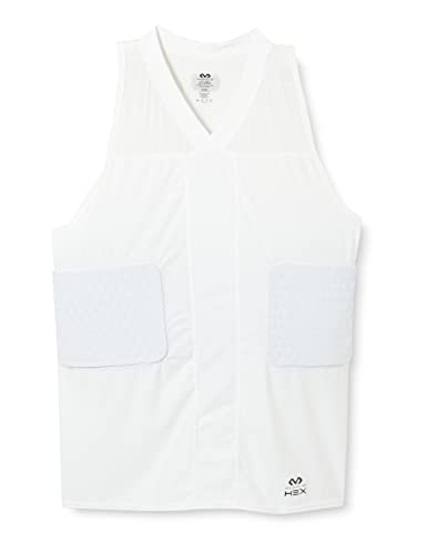 McDavid Herren Hex Basketball Shirt Dunk II, Weiß, S, 7962R-W von McDavid