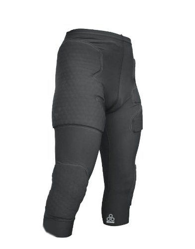 McDavid Herren HexPad Fußball-Torhüter-Hose 7735 3/4 Guard, Black, XXL von McDavid