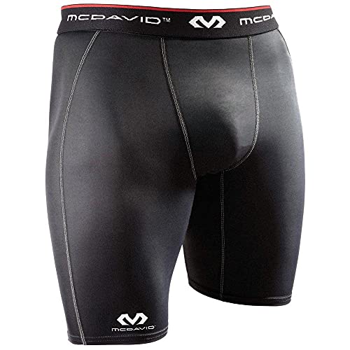 McDavid Herren Kompressionshose HDC Shorts, Schwarz, L (Herstellergröße: L) von McDavid