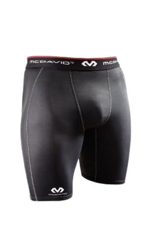 McDavid Herren Kompressionshose HDC Shorts, Schwarz, M (Herstellergröße: M) von McDavid