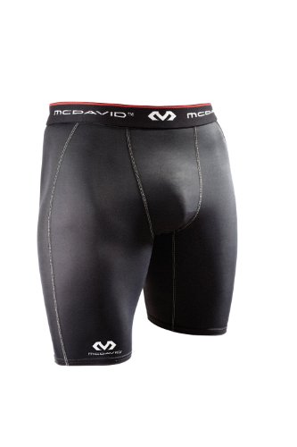 McDavid Herren Kompressionshose HDC Shorts, Schwarz, XXL (Herstellergröße: XXL) von McDavid