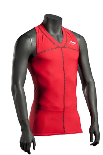 McDavid Herren Kompressionsshirt hDc 885, red, S McDavid Herren Kompressionsshirt hDc 885, red, S von McDavid