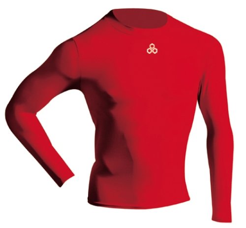 McDavid Herren Kompressionsshirt hDc 894, red, L von McDavid