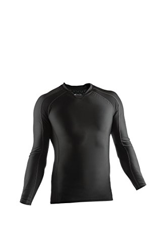 McDavid Herren Recovery Max™ Langarm-Shirt, Baselayer, enganliegend, Kompressions-, Lauf- und Fitness-Shirt von McDavid