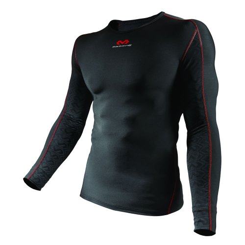 McDavid Herren Recovery Shirt, Schwarz, XL, 8800T-B von McDavid