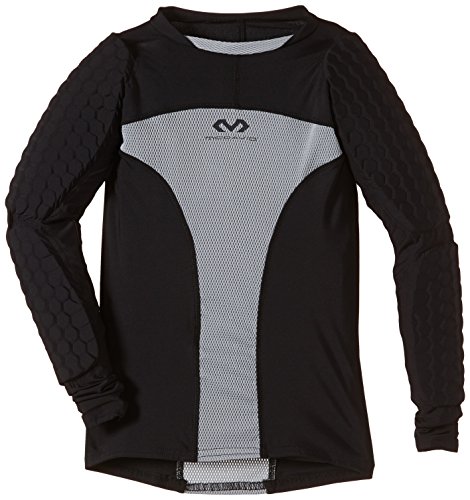 McDavid Jungen Hex Pro Style Fußball Torhüter Shirt Extreme II, Schwarz/Grau, L, 7738YR-BGR McDavid Jungen Hex Pro Style Fußball Torhüter Shirt Extreme II, Schwarz/Grau, L, 7738YR-BGR von McDavid