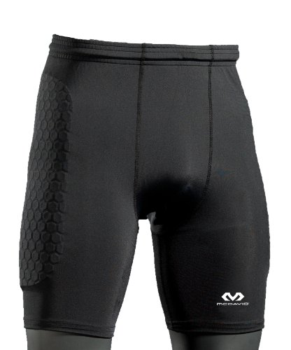 McDavid Shorts HEXPAD Sliding Short, Größe M, schwarz von McDavid