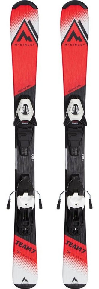 McKINLEY Allmountaincarver Ki.-Ski-Set Team 7 system RED LIGHT/BLACK McKINLEY Allmountaincarver Ki.-Ski-Set Team 7 system RED LIGHT/BLACK von McKINLEY