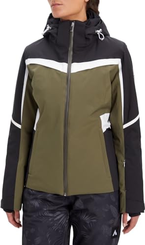 McKINLEY Damen Drew Jacke, Olivgrün dunkel, 46 von Mc Kinley