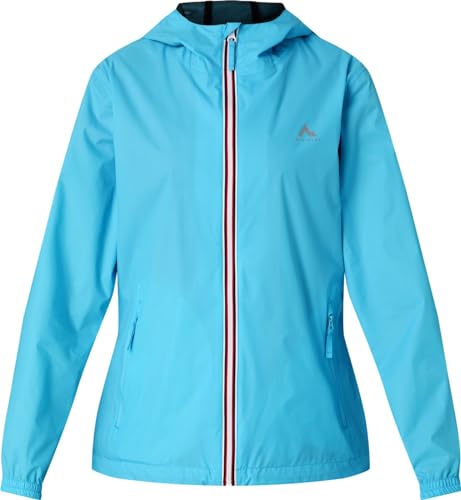 McKINLEY Damen Kereol III Regenjacke, Turquoise, 38 von Mc Kinley