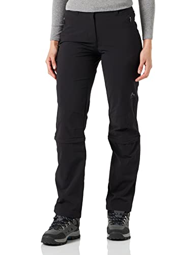 McKINLEY Damen Mandorak Abzipphose, Schwarz, 46 EU von Mc Kinley