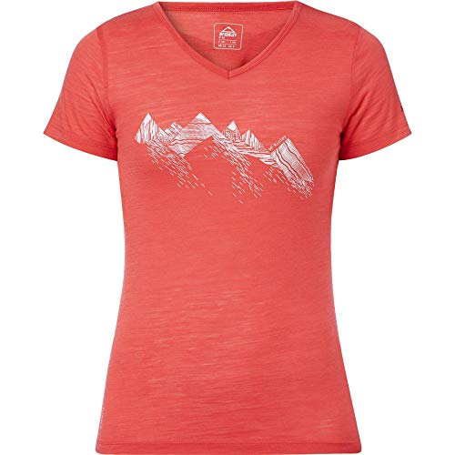 McKINLEY Damen Saao T-Shirt, Red, L von Mc Kinley