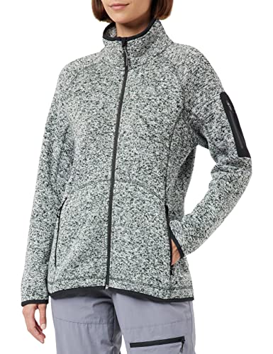 McKINLEY Damen Skeena WMS Fleecejacke, Melange/Black, 44 von Mc Kinley