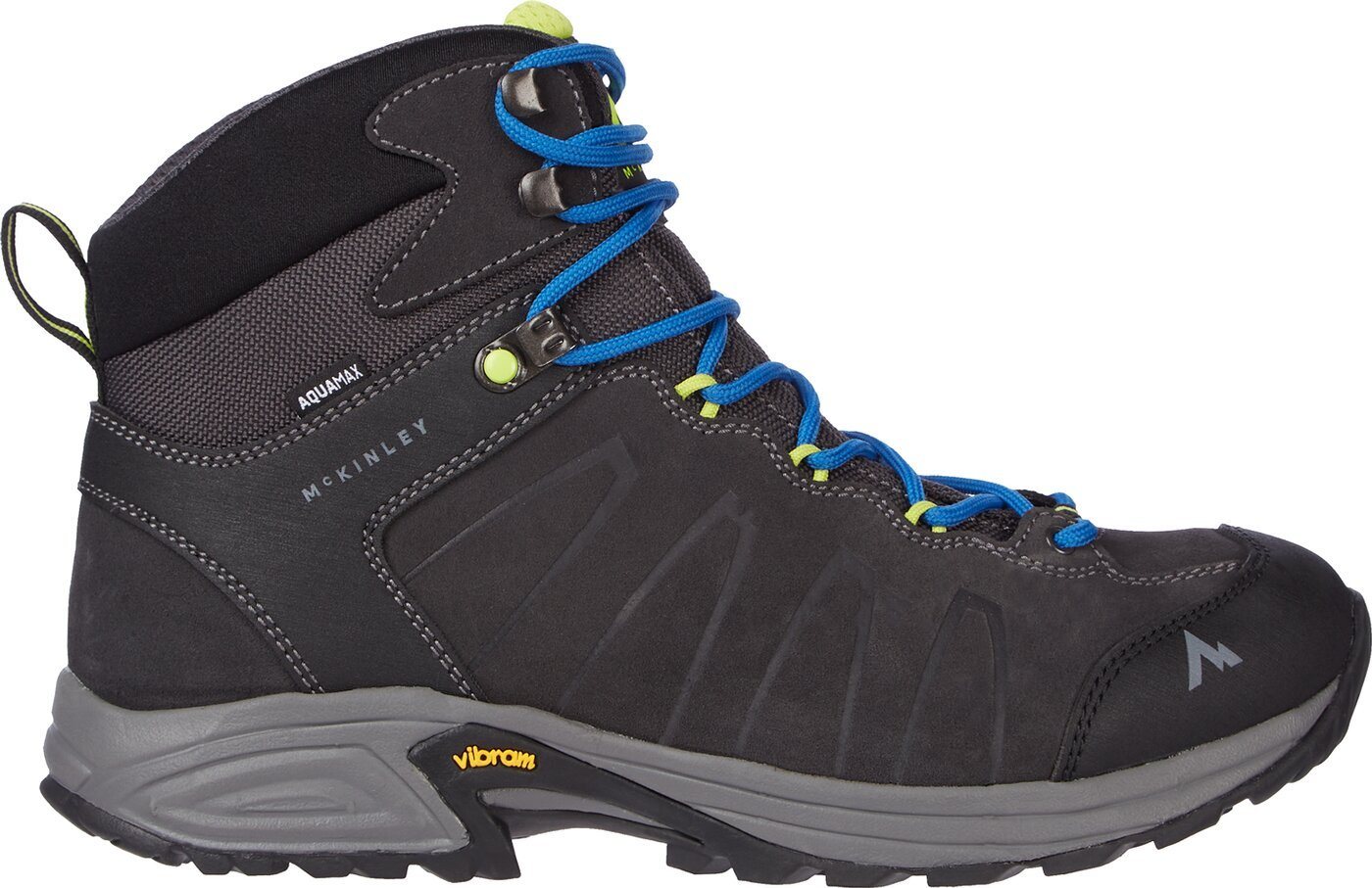 McKINLEY He.-Wander-Stiefel Denali II Mid AQX M Black/Yellow Trekkingschuh von McKINLEY