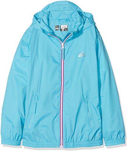 McKINLEY Kinder Regenjacke Kereol II, Turquoise, 116 von Mc Kinley