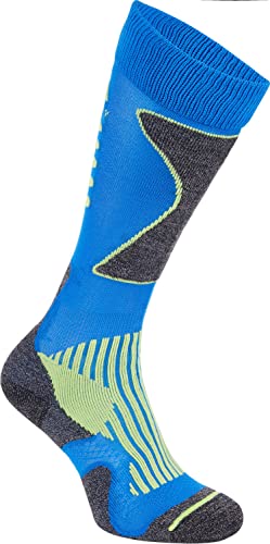 McKINLEY UX.-Strumpf New Nils UX Blue ROYAL/Green LIM - 39-41 von Mc Kinley