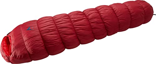 McKINLEY Unisex – Erwachsene Kodiak Schlafsack, Red Dark/Blue Petrol, 195L von Mc Kinley