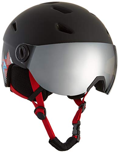 McKinley Jungen Pulse S2 Hs-016 Helme, Black/Red, M von Mc Kinley