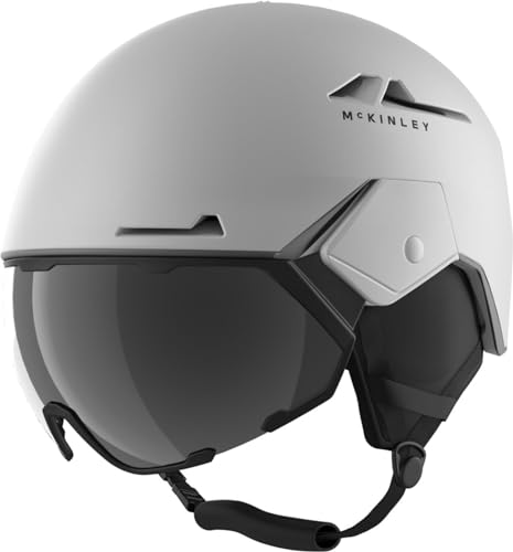 McKinley Unisex – Erwachsene Mirror Skihelme, White/Grey, S McKinley Unisex – Erwachsene Mirror Skihelme, White/Grey, S von Mc Kinley